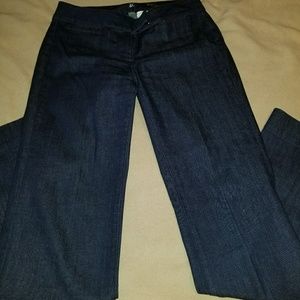 Dark Denim Flare Jeans